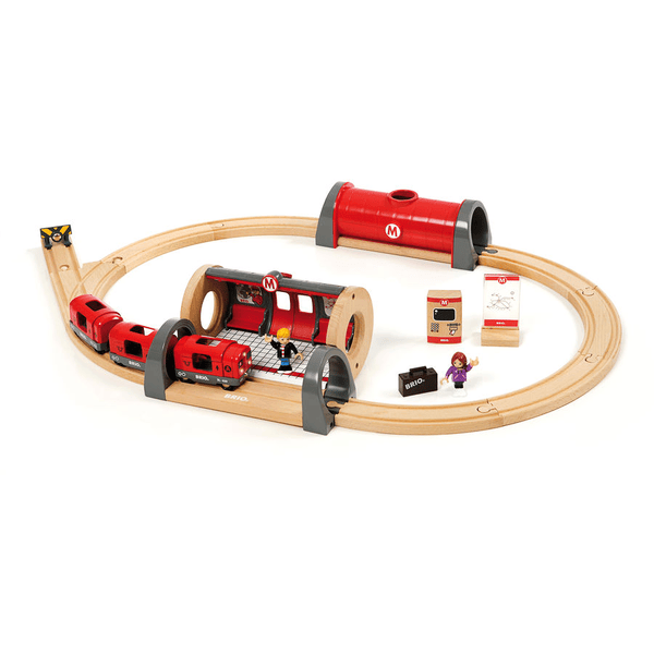 BRIO Basisset – metrostation set 