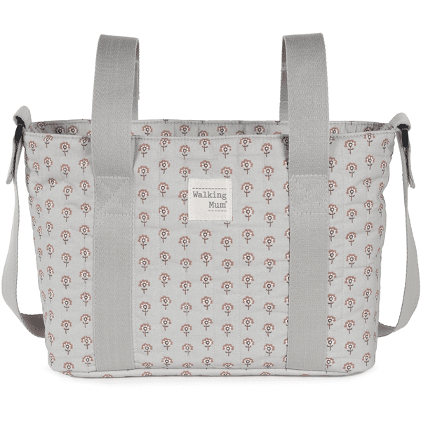 Walking Mum Cross Body Bag Indiase Lotus grijs