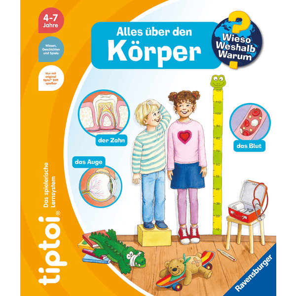 Ravensburger tiptoi® Wieso? Weshalb? Warum? Alles über den Körper
