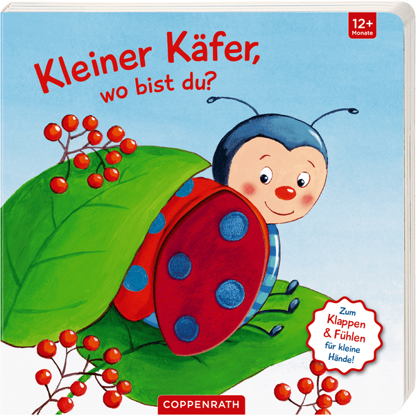 Coppenrath Mein erstes Gucklock-Fühlbuch: Kleiner Käfer, wo bist du? 