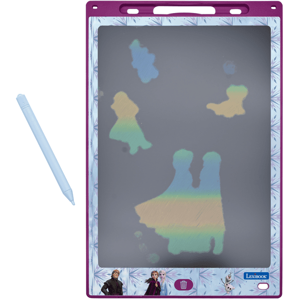 LEXIBOOK Disney La Regina dei Ghiacci 8,5'' E-Ink Magic Scheda con stampini