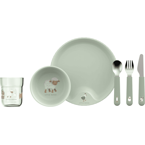 MEPAL Set pappa mio little dutch 6 pezzi - little farm