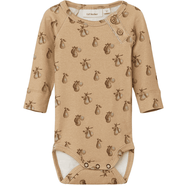 Lil'Atelier Body manches longues Nbmgeo Warm Sand 