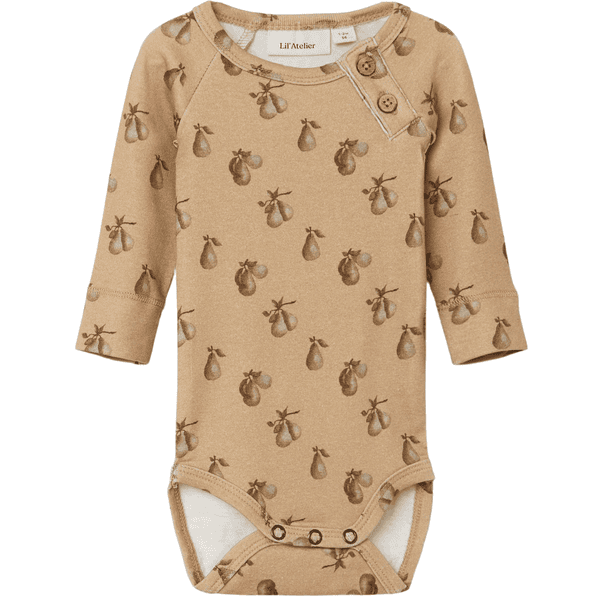 Lil'Atelier Langarmbody Nbmgeo Warm Sand