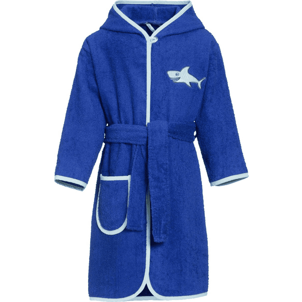 Playshoes Frotte-Bademantel Hai