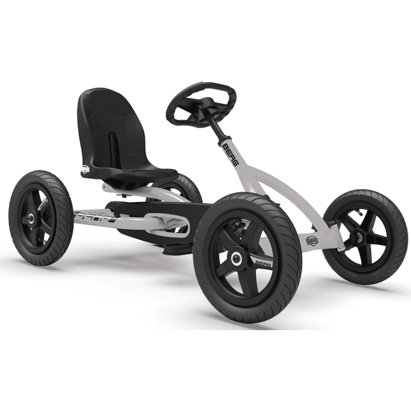 BERG Toys dětská motokára Pedal Go-Kart Buddy Grey limitovaná edice