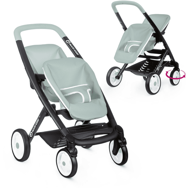 Cochecito Deportivo De Muñecas Gemelar Maxi-cosi Rosa Claro Smoby con  Ofertas en Carrefour