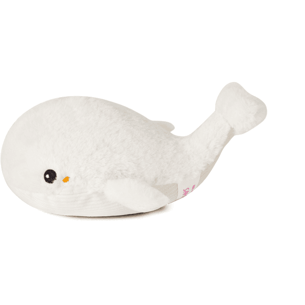 Tranquil whale white family Peluche musicale à projections - Cloud b