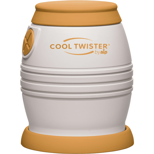 nip® Babyflaschen Abkühler COOL TWISTER® first moments Orange/Beige