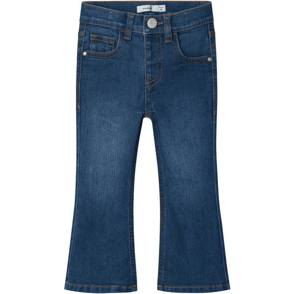 name it Bootcut Jeans Nmfpolly Dark Blue Denim