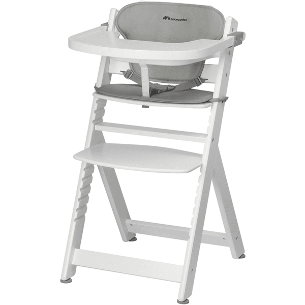 Bebeconfort jídelní židlička Timba White grey