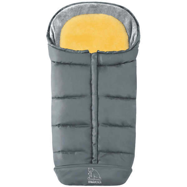 Heitmann Saco cubrepiés Konfort 2-en-1 gris