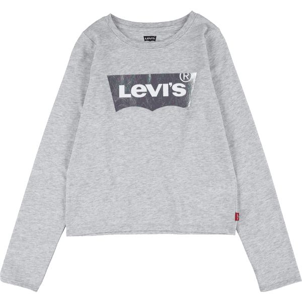 Camisa de manga larga Levi's® gris chica