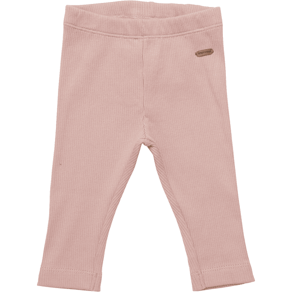 Minymo Pants Rib Rose Tan
