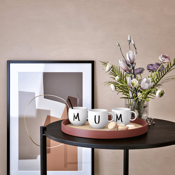 Villeroy & Boch Kaffeebecher Letters 330 ml weiß