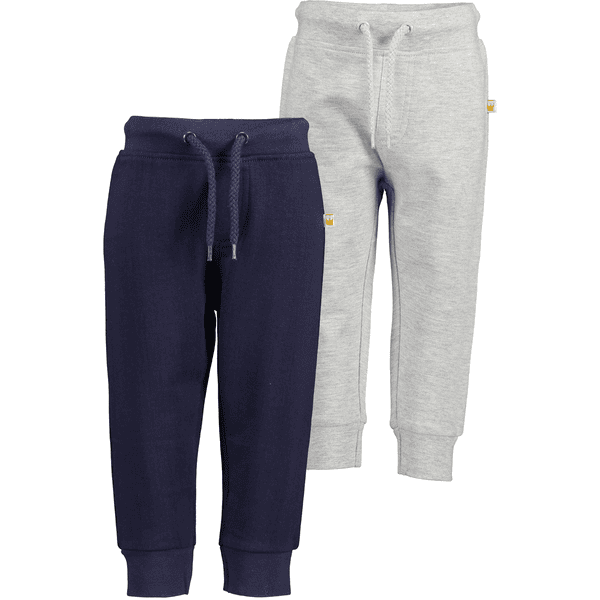 BLUE SEVEN Sweathose 2er Pack nachtblau+nebel