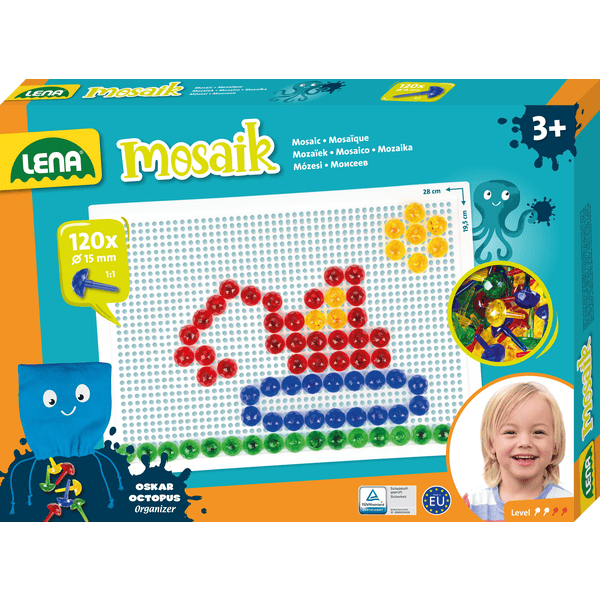 LENA ® Mosaico Set trasparente 120, 15 mm