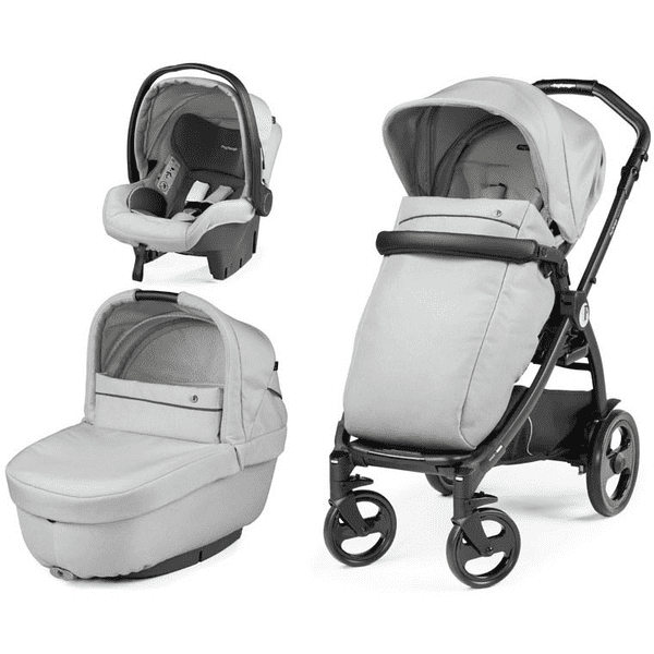 Peg Perego Passeggino 3 in 1 Book Smart - grigio