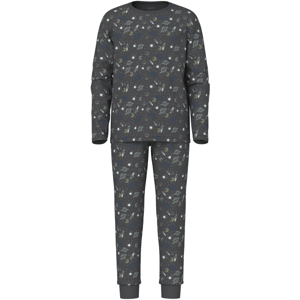 name it 2-delige pyjama Gesmeed ijzer