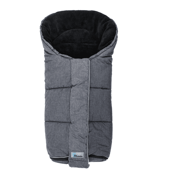 Altabebe Vinterkørepose Alpin til barne- og klapvogn mørkeegrå-sort