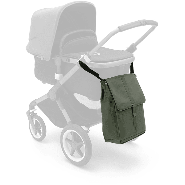 bugaboo Sac a langer dos Forest Green roseoubleu