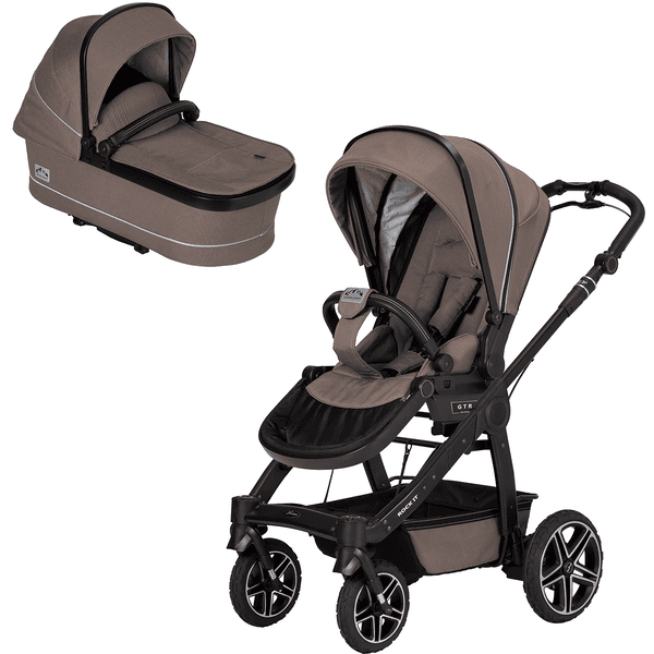 Hartan Kinderwagen ROCK IT GTR met handrem Outdoor Toffee (800)