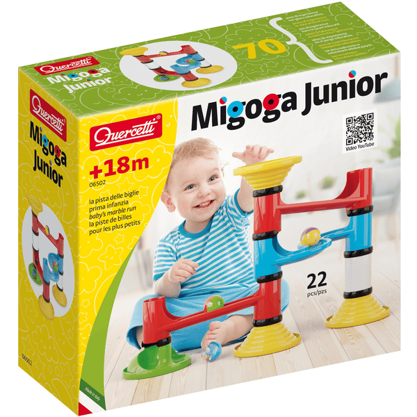 Quercetti Migoga Junior Kugelbahn (22 Teile)