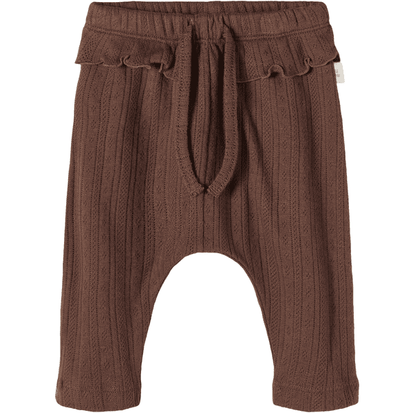 Lil'Atelier Pantalon Nbfrachel Golden Marron