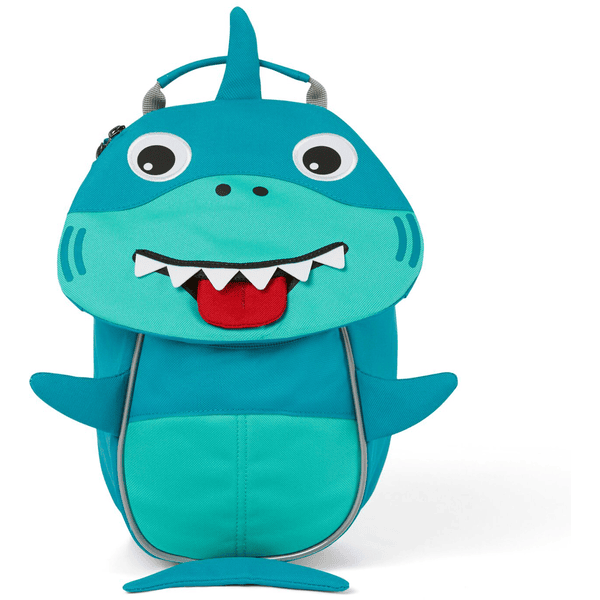 Affenzahn Sac à dos enfant Petits Amis requin, turquoise