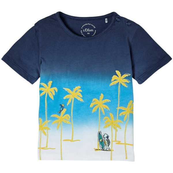 s. Olive r T-Shirt bleu