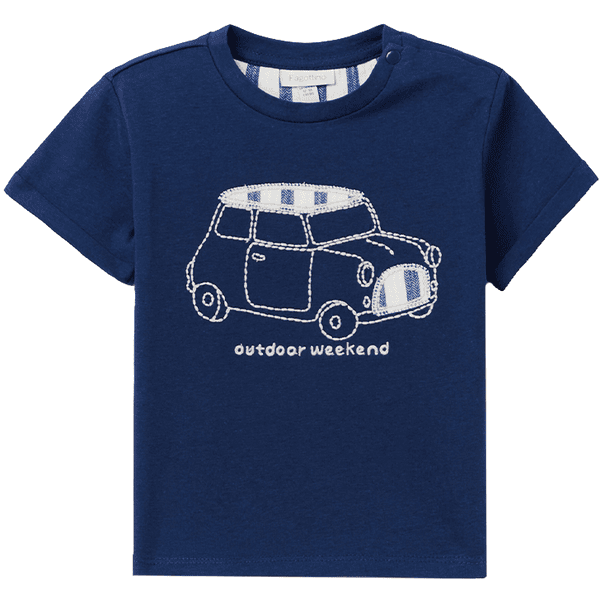 OVS T-shirt Embro Car Mid night  Navy