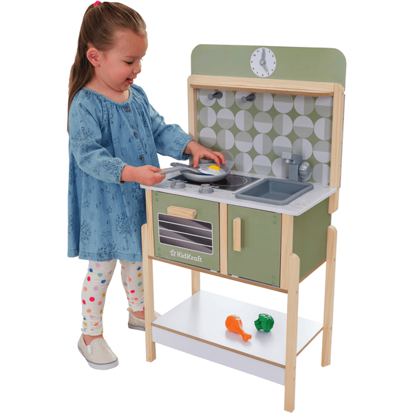 Cuisine pour enfant en bois + 39 accessoires – All time - Kidkraft