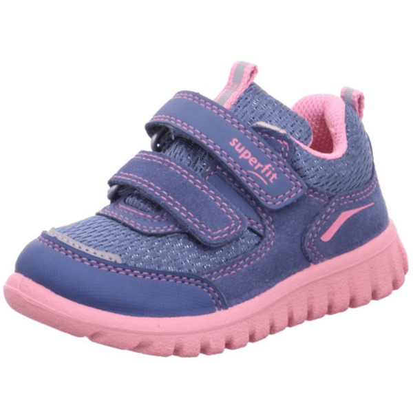 superfit Halbschuh Sport7 Mini blau / rosa