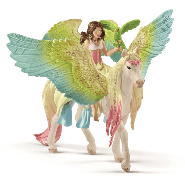 schleich® Surah mit Glitzer-Pegasus 70566 