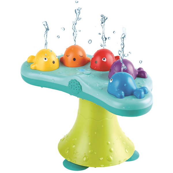 Jouet de Bain Hevea Squeeze and Splash - Baleine et Tortue