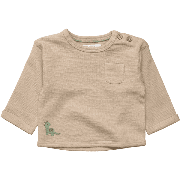 STACCATO Shirt taupe strukturiert