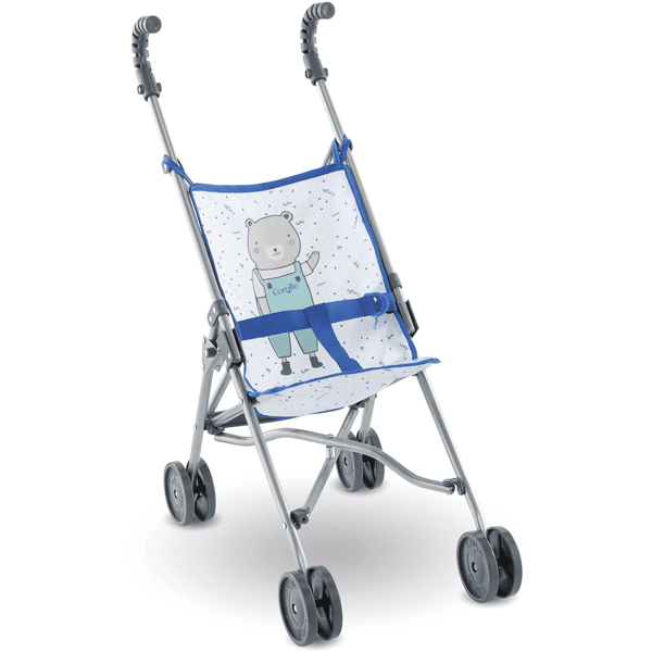 Corolle® Poussette canne pour poupon bleue 36/42/52 cm