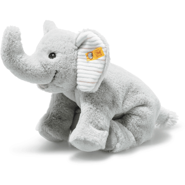 Steiff Floppy éléphant Trampili gris couché, 20 cm