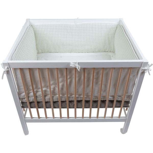 CHILDHOME Plaid bébé Vichy forêt 80x100 cm