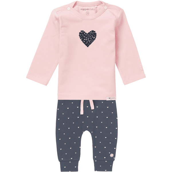 Noppies Set shirt Road Light Rose