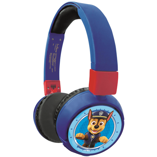 LEXIBOOK Paw Patrol 2-in-1 Auriculares Bluetooth para niños con