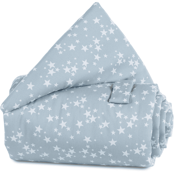 babybay Nestje azuurblauw Ster wit