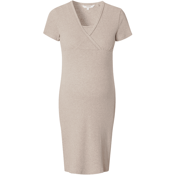 Noppies Still-Nachtkleid Tami Taupe Melange