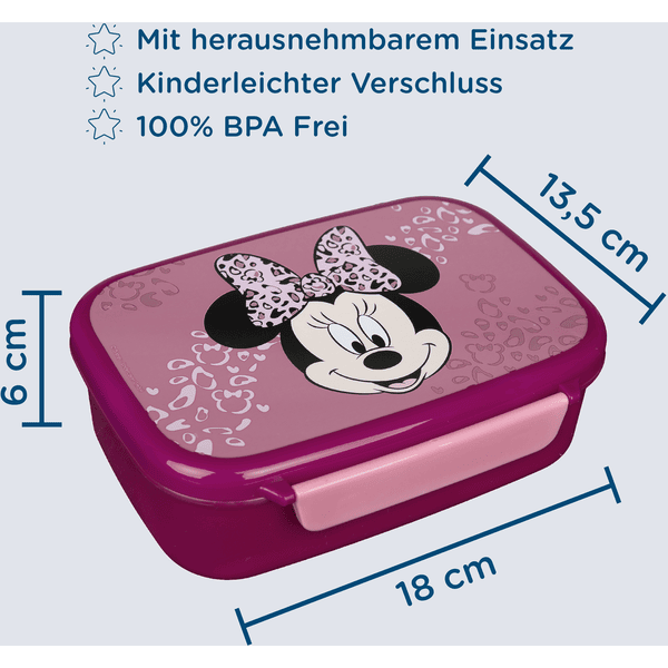 SCOOLI Porta merenda, Minnie Mouse 