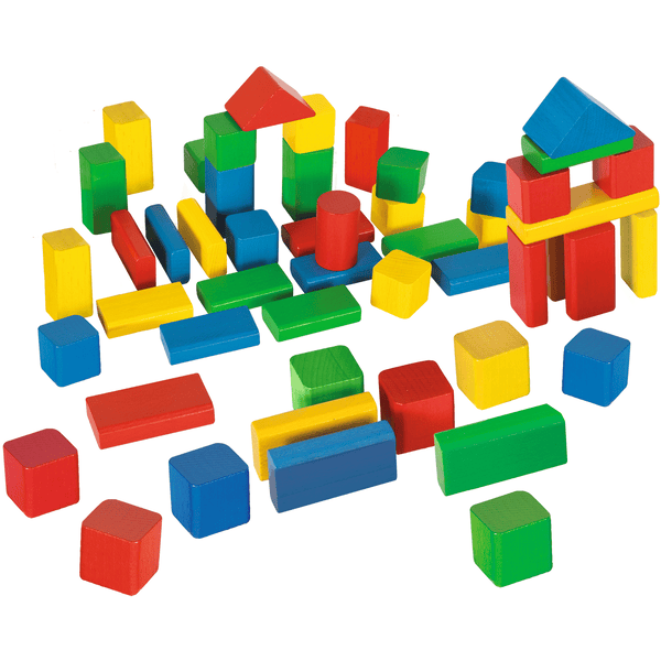 Eichhorn Briques enfant bois multicolore