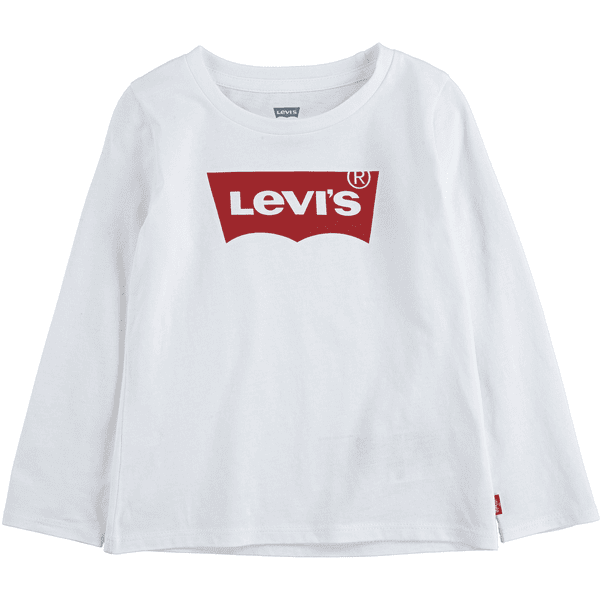 Camiseta de manga larga Levi's® Kids blanca