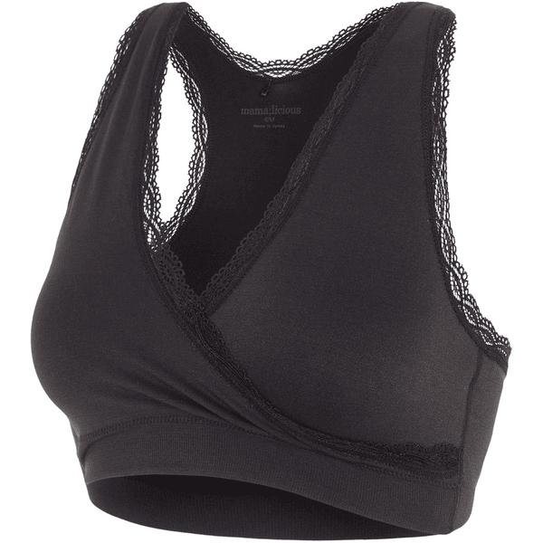 mama;licious Soutien-gorge d'allaitement ML CROSS Y Black 