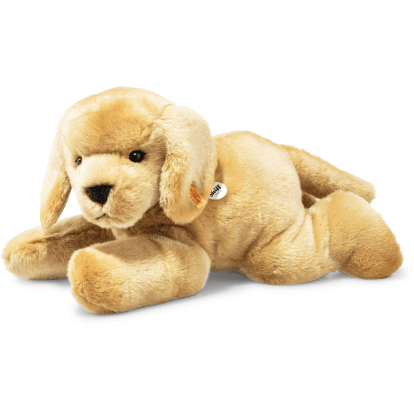 Steiff Peluche chien Henny Soft Cuddly Friends couché blond 50 cm