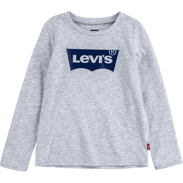 Dětská košile Levi's® s dlouhým rukávem šedá