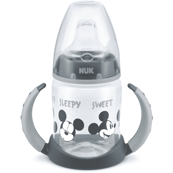 NUK Bottiglia per bere First Choice Minnie Mouse 150 ml, grigio